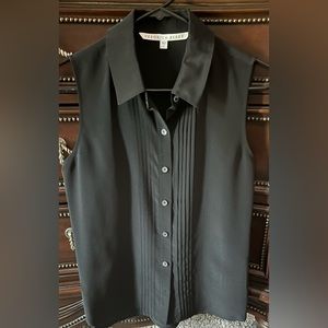 NWOT Veronica Beard Anderson sleeveless silk top